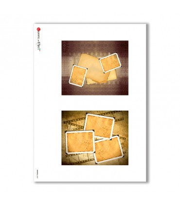 ALBUM-S-0029. Carta di riso album small per decoupage