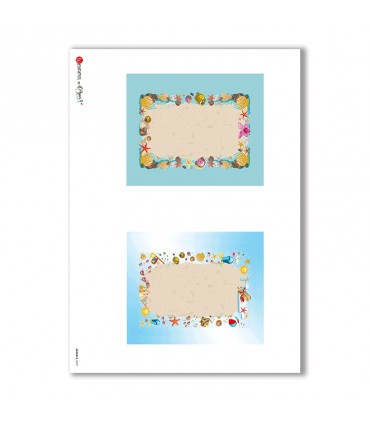 ALBUM-S-0037. Rice paper album small for decoupage.