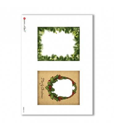 ALBUM-S-0046. Rice paper album small for decoupage.