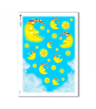 BABY-0006. Rice paper baby for decoupage.