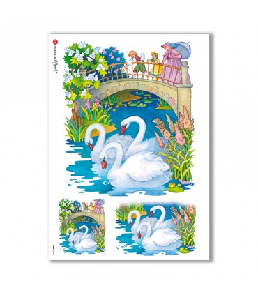 BABY-0019. Papel de Arroz niños para decoupage