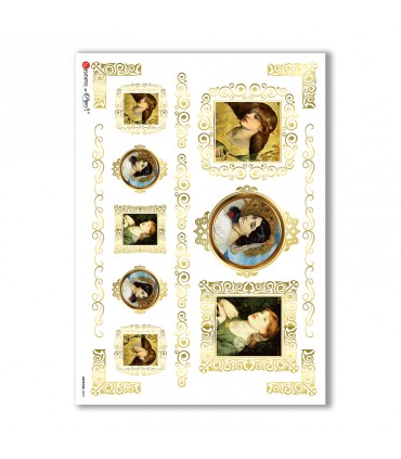 ARTWORK-0033. Artwork Rice Paper for decoupage.