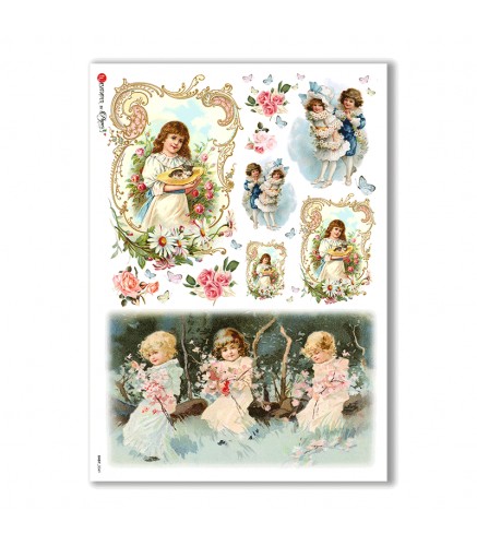 Carta di riso per decoupage VIT-PH-0060 - bycreative