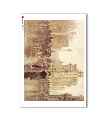 ARTWORK-0056. Carta di riso opere d'arte per decoupage.