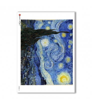 ARTWORK-0061. Carta di riso opere d'arte per decoupage.