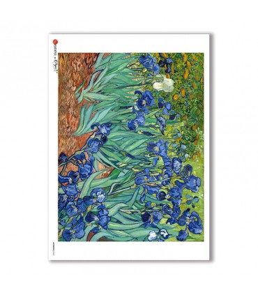 ARTWORK-0063. Papel de Arroz obras de arte para decoupage.