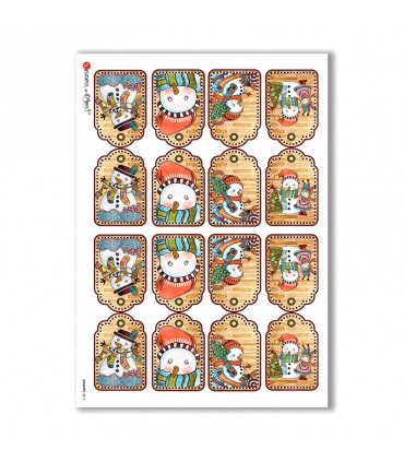 COUNTRY-0011. Papel de Arroz country para decoupage.