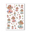 FAIRIES-0015. Rice Paper for decoupage fairies.