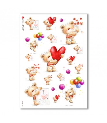 COUNTRY-0029. Country Rice Paper for decoupage.