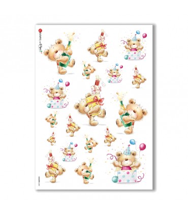 COUNTRY-0031. Papel de Arroz country para decoupage.