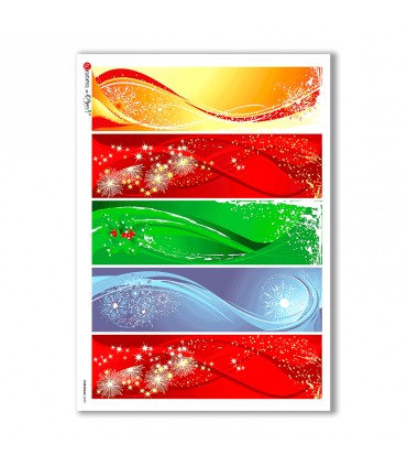 CHRISTMAS-0029. Christmas Rice Paper for decoupage.