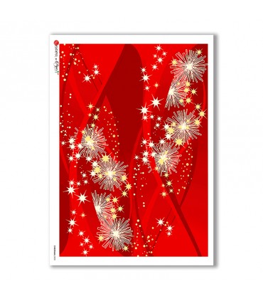 CHRISTMAS-0030. Christmas Rice Paper for decoupage.