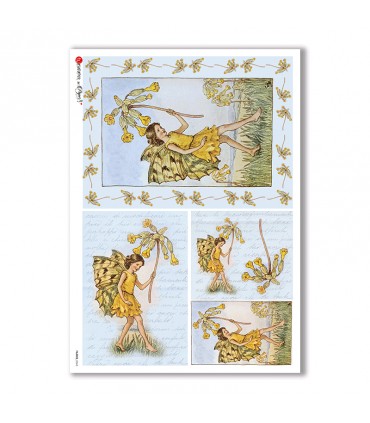 copy of FAIRIES-0044. Rice Paper for decoupage fairies.