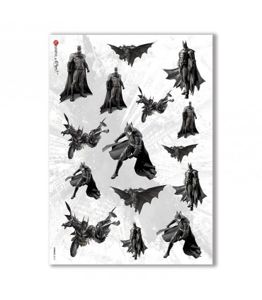 COMICS-0015. Papel de Arroz comics para decoupage.