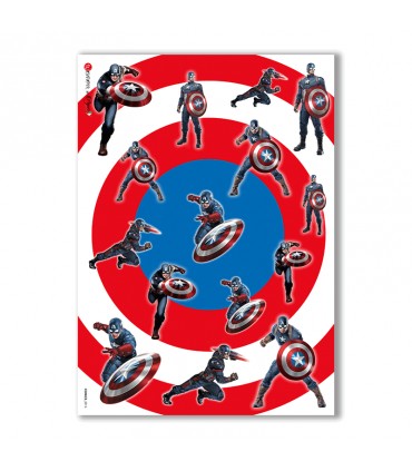 COMICS-0016. Carta di riso fumetti per decoupage.