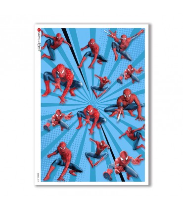 COMICS-0017. Rice Paper comics for decoupage.