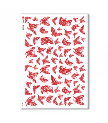 FOLK-0030. Papel de Arroz étnico para decoupage.