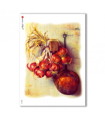 FOOD-0001. Rice Paper food for decoupage.