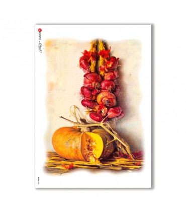 FOOD-0002. Carta di riso cucina per decoupage.