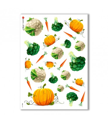 FOOD-0010. Carta di riso cucina per decoupage.