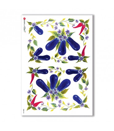 FOOD-0044. Rice Paper food for decoupage.