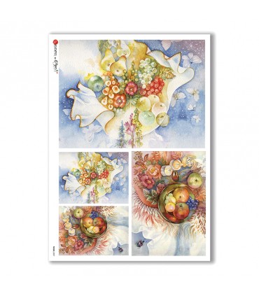 FOOD-0057. Rice Paper food for decoupage.