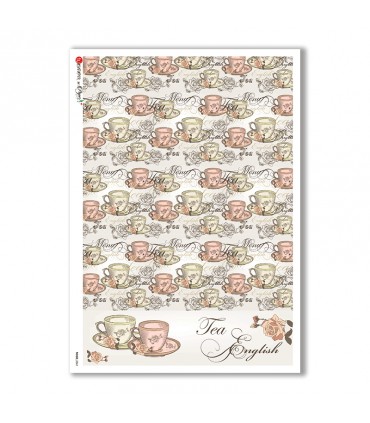 FOOD-0061. Rice Paper food for decoupage.