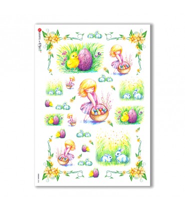 HOLIDAY-0026. Holiday Rice Paper for decoupage.