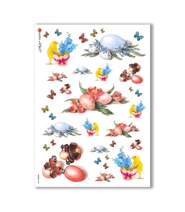 HOLIDAY-0028. Carta di riso festività per decoupage.