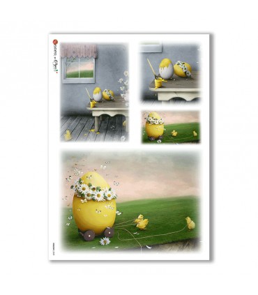 HOLIDAY-0029. Carta di riso festività per decoupage.