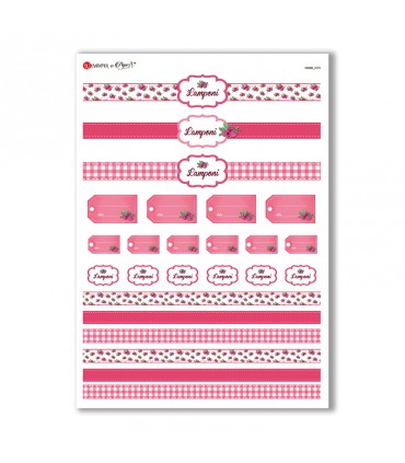 FOOD-0070. Carta di riso cucina per decoupage.