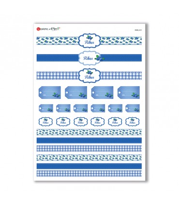 FOOD-0073. Carta di riso cucina per decoupage.