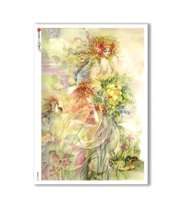 HOLIDAY-0037. Papel de Arroz festividad para decoupage.