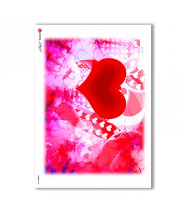 HOLIDAY-0043. Carta di riso festività per decoupage.