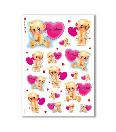 HOLIDAY-0050. Papel de Arroz festividad para decoupage.