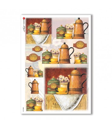 FOOD-0085. Rice Paper food for decoupage.