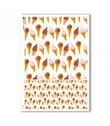 FOOD-0096. Rice Paper food for decoupage.