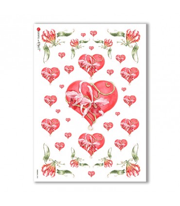 HOLIDAY-0055. Papel de Arroz festividad para decoupage.