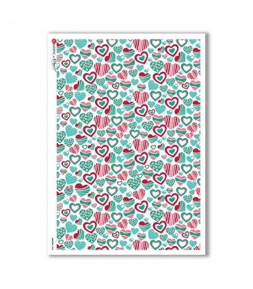 HOLIDAY-0064. Holiday Rice Paper for decoupage.