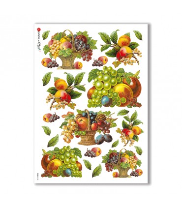 FOOD-0108. Carta di riso cucina per decoupage.