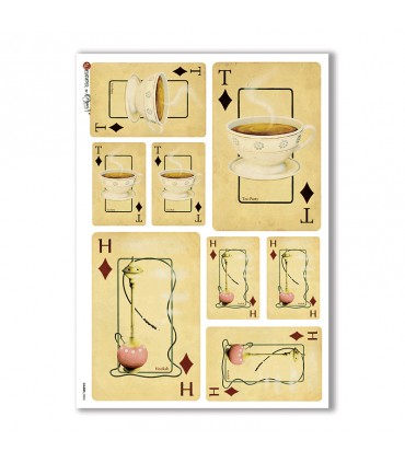 GAMES-0004. Games Rice Paper for decoupage.