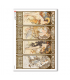 NOUVEAU-0005. Carta di riso art nouveau per decoupage.