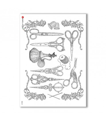 JOBS-0007. Jobs Rice Paper for decoupage.