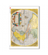OLD-MAPS-0009. Carta di riso mappe antiche per decoupage.