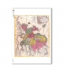 OLD-MAPS-0012. Carta di riso mappe antiche per decoupage.