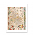OLD-MAPS-0015. Old maps Rice Paper for decoupage.