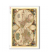 OLD-MAPS-0026. Carta di riso mappe antiche per decoupage.