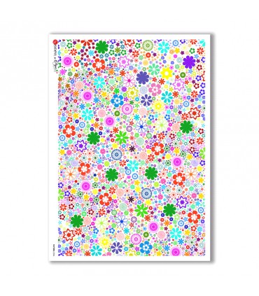 PATTERN-0004. Carta di riso texture per decoupage.