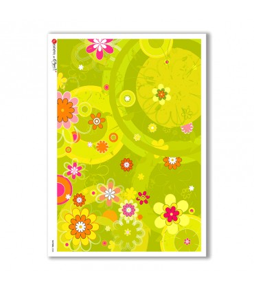 PATTERN-0008. Papel de Arroz texture para decoupage.