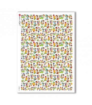 PATTERN-0020. Carta di riso texture per decoupage.